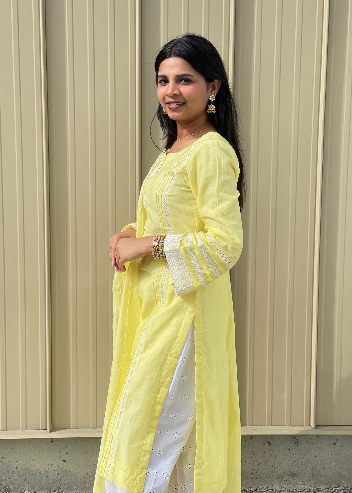 Mal Chanderi Trouser Suit