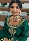 Green Trouser Suit