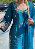 Hand Embroidered Salwar Suit