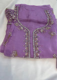 Lavender Pearlwork suit