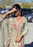 Mal Chanderi Trouser Suit