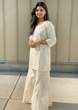Chikankari Plazzo Set