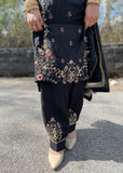 Black Heavy Salwar Suit