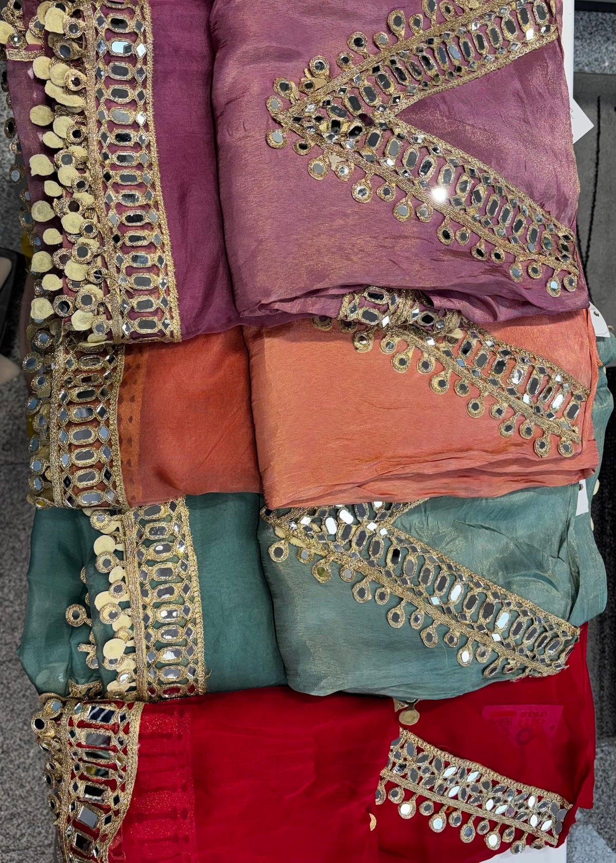 Shimmer Silk Unstitched Suit