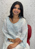 Fendi Silk Farshi Salwar
