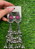 Black Metal Kashmiri Earings
