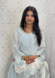 Fendi Silk Farshi Salwar