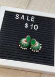 Green Jhumka