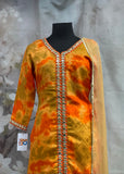 Front Slit cut Plazzo suit