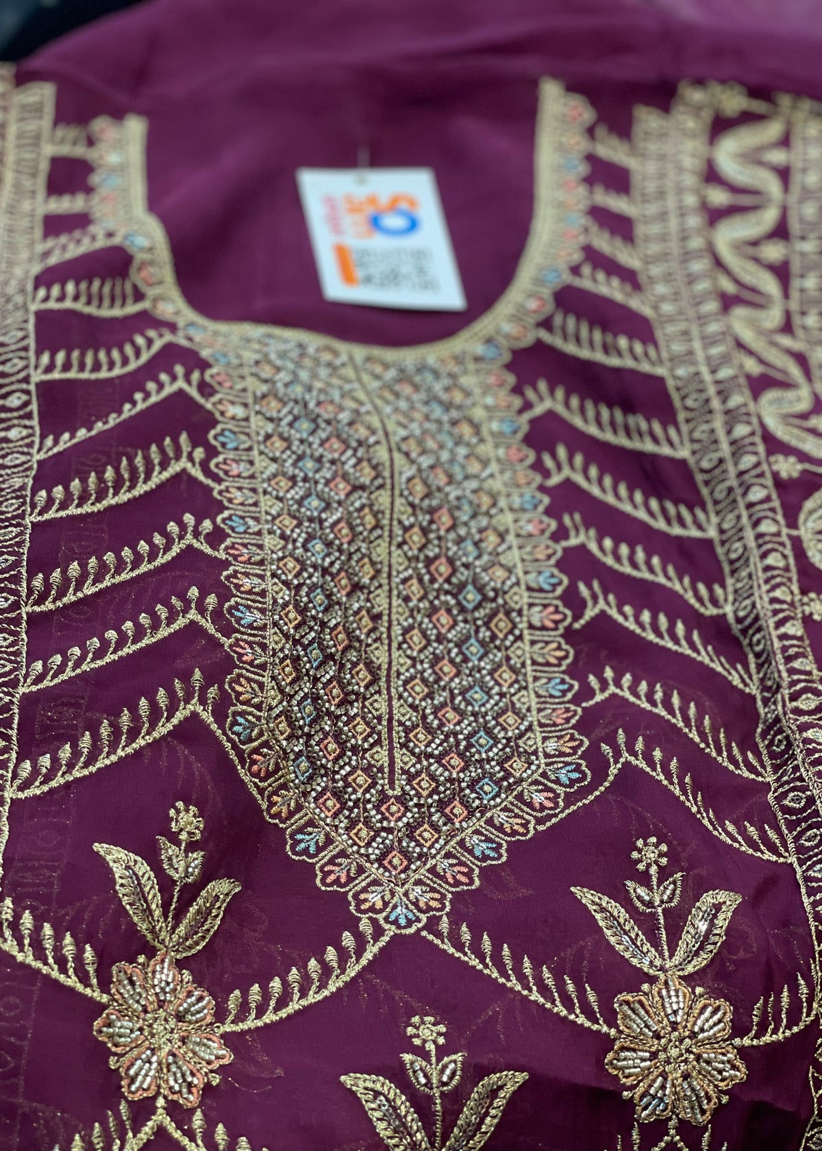 Plum Full Unstitched Suit