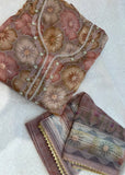 Floral Unstitched suit
