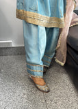 Powder Blue Salwar Suit