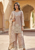 Pastel plazzo suit