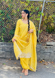 Yellow Salwar Suit