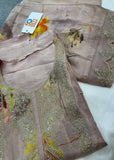 Mouve Floral Dupatta Suit