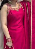 Hot Pink Salwar Suit