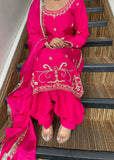 Hot Pink Salwar Suit