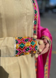 Anarkali with Phulkari dupatta