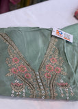 Sage Green Unstitched Suit