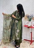 Olive Green Salwar Suit