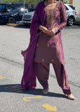 Purple Salwar Suit