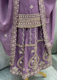 Purple Sharara Suit