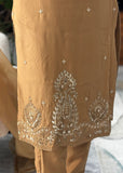 Golden Brown Trouser  Suit