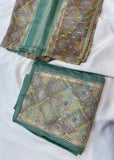 Green Sober Unstitched Suit