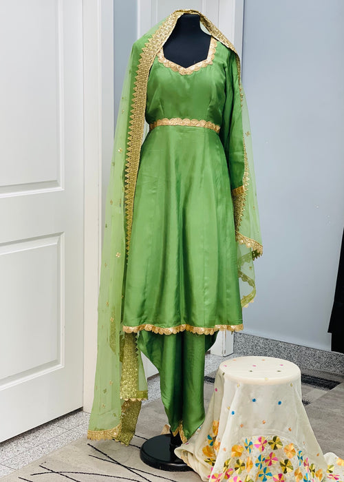 Anarkali with Dhoti Salwar
