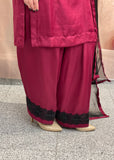 Maroon Salwar Suit