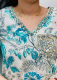 Simple Printed Suit