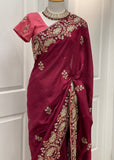 Embroidered Saree