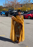 Mustard Yellow Traditional Straight-Cut Suit