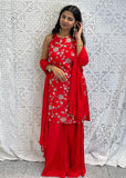 First Karwachauth Plazzo Suit