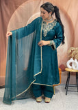 Teal Green Salwar Suit