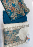 White-blue Unstitched suit