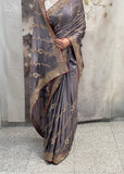 Purple Saree