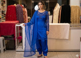 Royal Blue Salwar Suit
