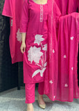 Pink Cotton Suit