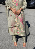 Mal Chanderi Trouser Suit