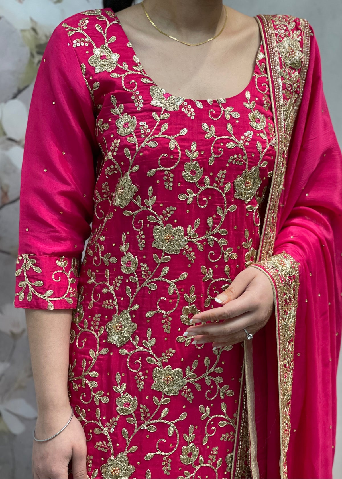 Silk Trouser Suit