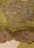 Green Unstitched Suit