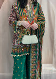 Green Pakistani Suit