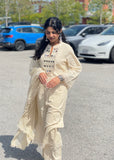 Mirror Work Trouser Suit