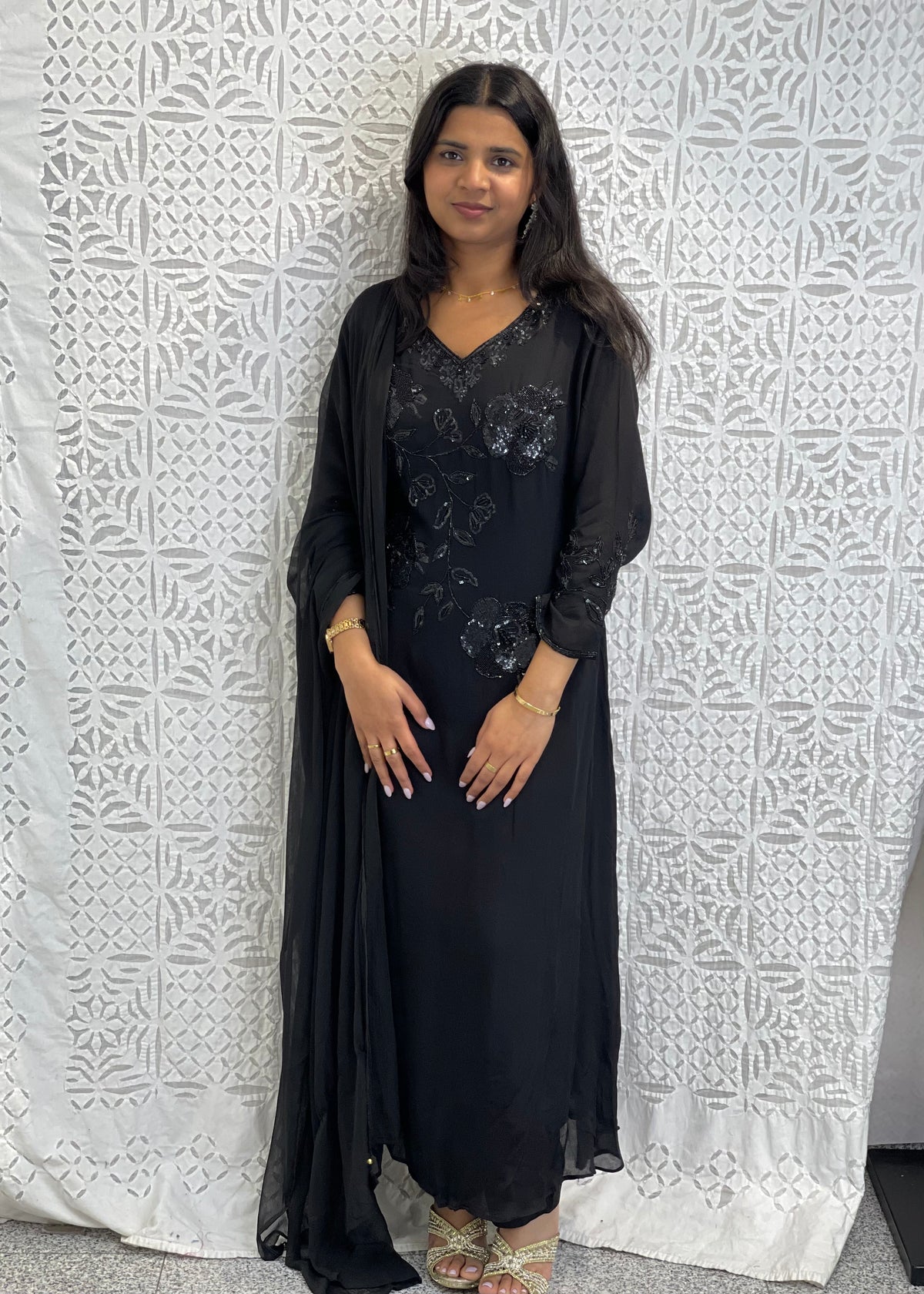 Chinnon Black Trouser Suit