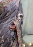 Purple Saree