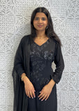 Chinnon Black Trouser Suit