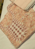 Pastel Pink Unstitched Suit
