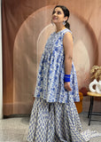 Cotton Kurti Sharara suit