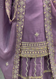 Purple Sharara Suit